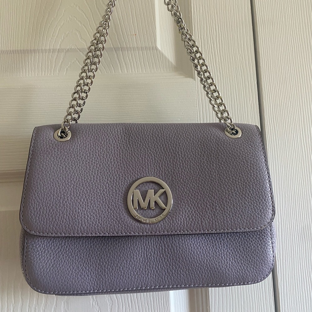 lavender/purple micheal kors purse